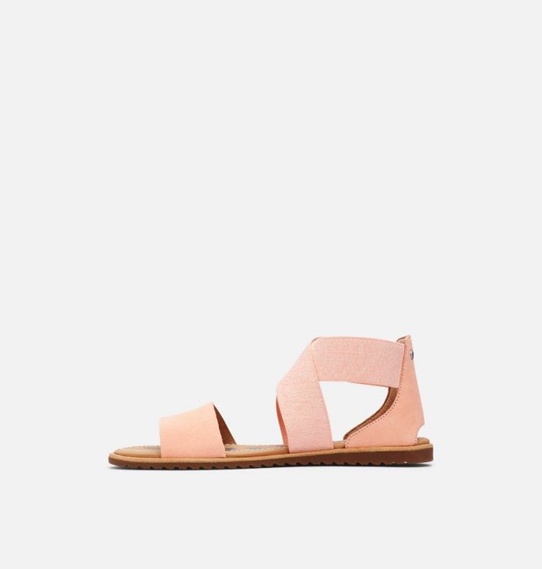 Sorel Ella™ Flat - Womens Sandals Pink - 860197TNX